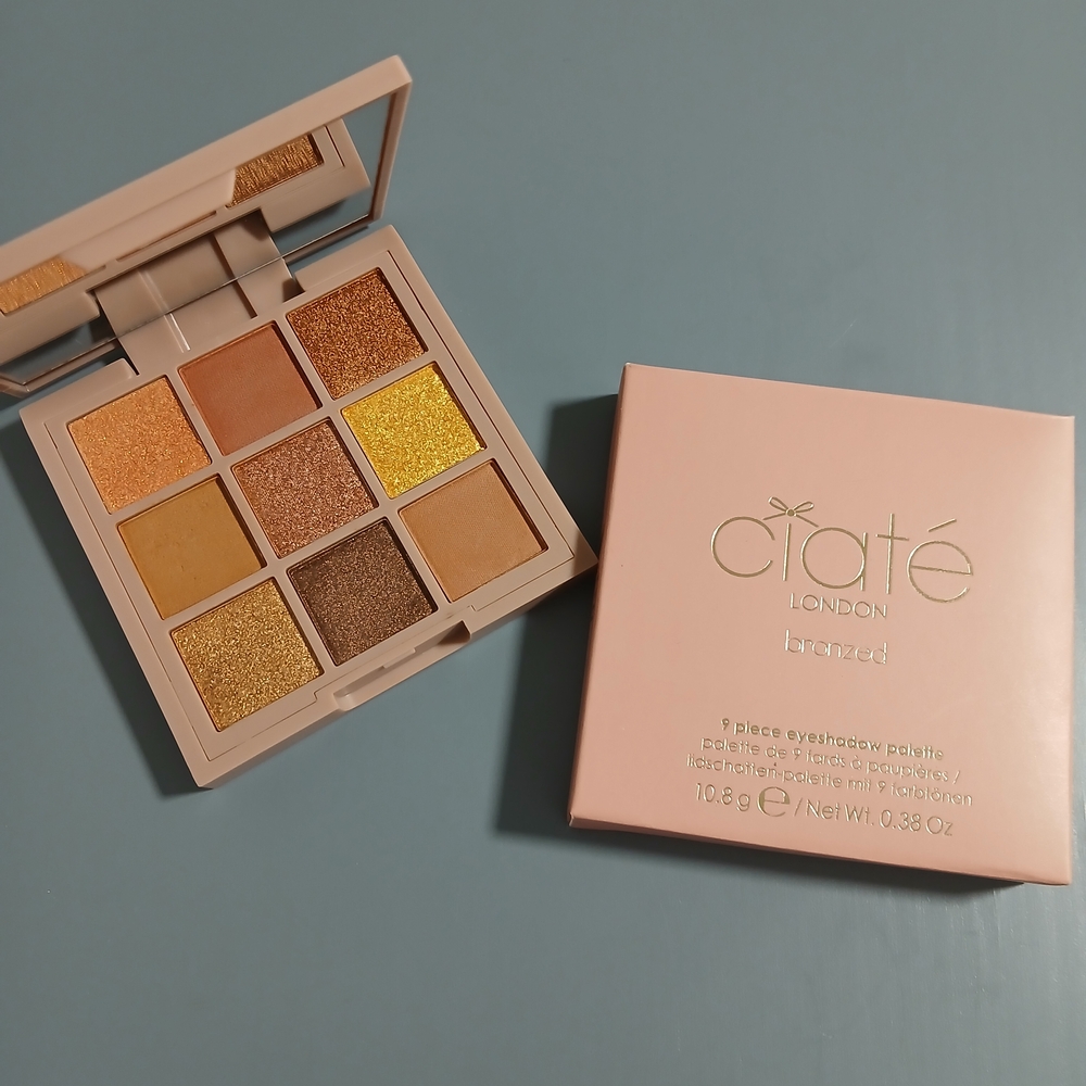 🎀 3 For $15 Or 5 For $25  Ciaté London Bronzed Eyeshadow Palette